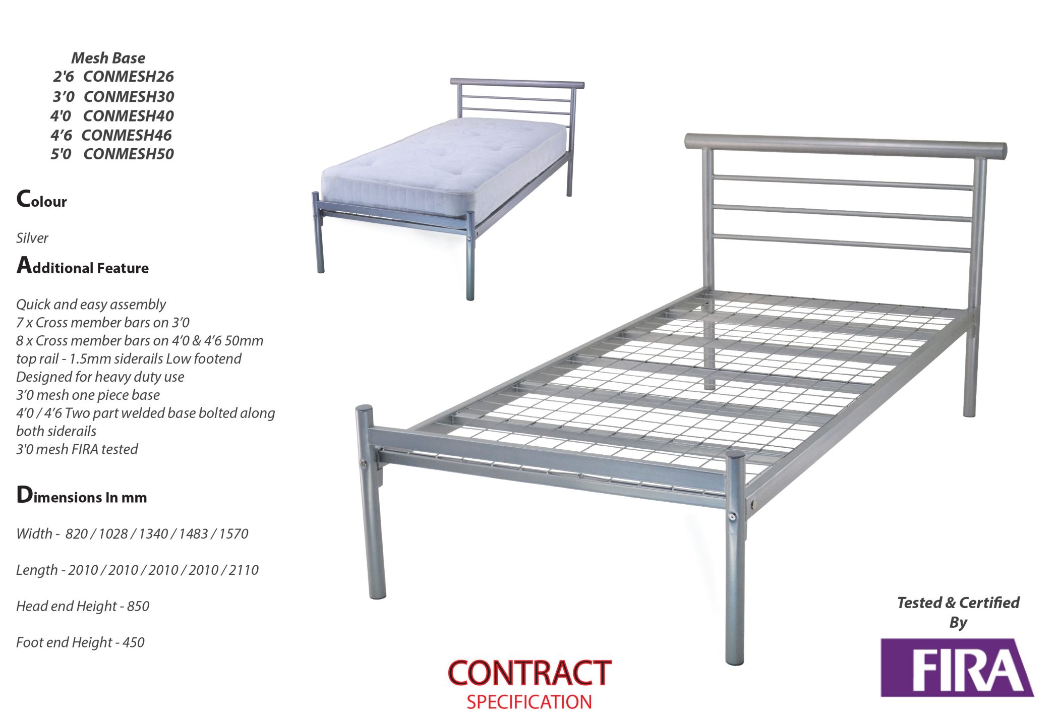 Contract Frame Simply Bed Shop